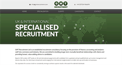 Desktop Screenshot of gmtrecruitment.com
