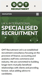 Mobile Screenshot of gmtrecruitment.com