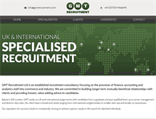 Tablet Screenshot of gmtrecruitment.com